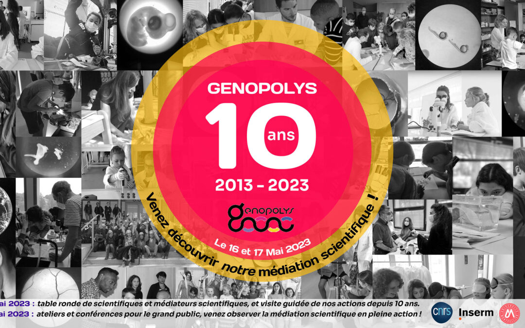 10 ans de Genopolys : les inscriptions sont ouvertes et gratuites !